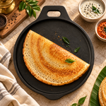 Cast Iron Rough Dosa Tawa – 30cm, Single Handle