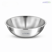 Tri-Ply Stainless Steel Tasra with Lid – Induction & Gas Compatible, No Coating, 5 Year Warranty