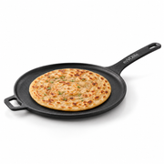 Cast Iron Tawa – 28cm, Long Handle