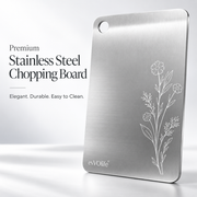Bloom Wine Stainless Steel Chopping Board