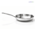 Tri-Ply Stainless Steel Fry Pan – Induction & Gas Compatible, No Coating, Riveted Handle | 5 Year Warranty