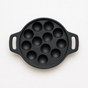 Cast Iron Paniyaram Pan – 12 Cavity, 3.2kg