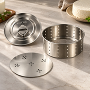 Stainless Steel Round Paneer Maker, 500ml