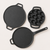 Cast Iron Kitchen Combo Set — 30cm Double Handle Dosa Tawa, 12-Pit Flat Handle Paniyarkal & 28cm Long Handle Tawa