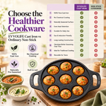 Cast Iron Paniyaram Pan – 9 Pit